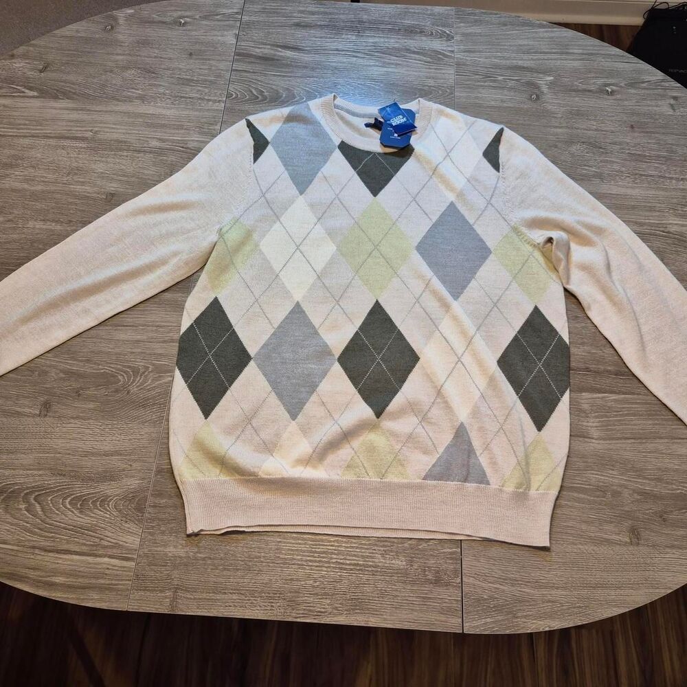 Casual Wear Club Room Men's Argyle Sweater